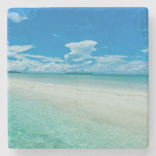 Dessous-de-verre En Pierre Paysage marin tropical bleu, Palaos