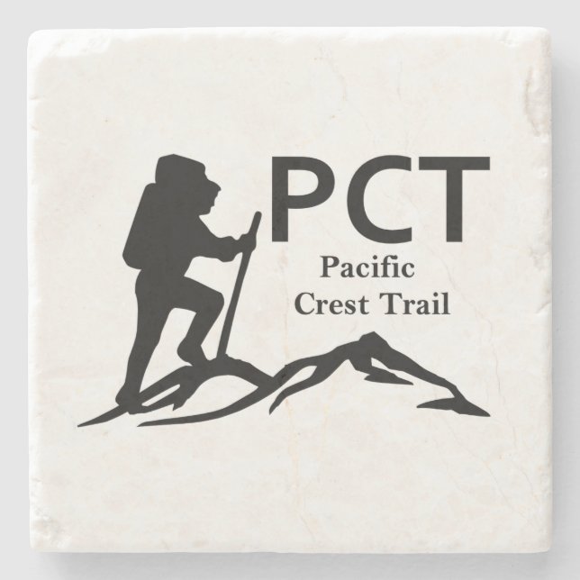 Dessous-de-verre En Pierre PCT - Pacific Crest Trail (Devant)