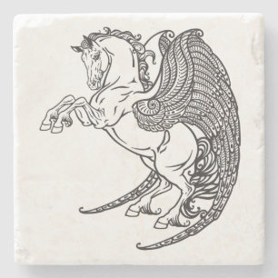Dessous-de-verre En Pierre pegasus