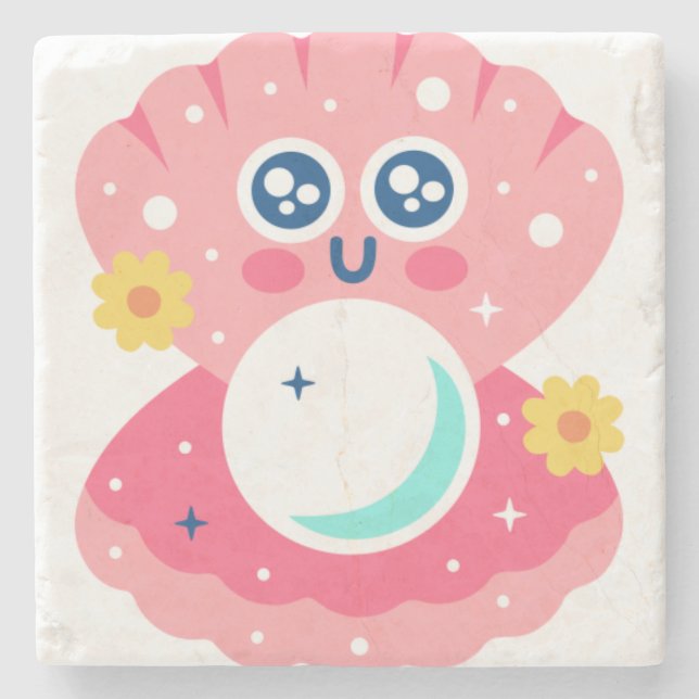 Dessous-de-verre En Pierre Perle magique (Devant)