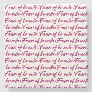 Dessous-de-verre En Pierre Peur connue