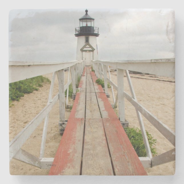 Dessous-de-verre En Pierre Phare de Brant Point (Devant)