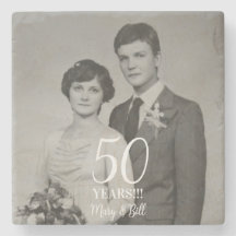 photo personnalisé d'anniversaire de mariage moder