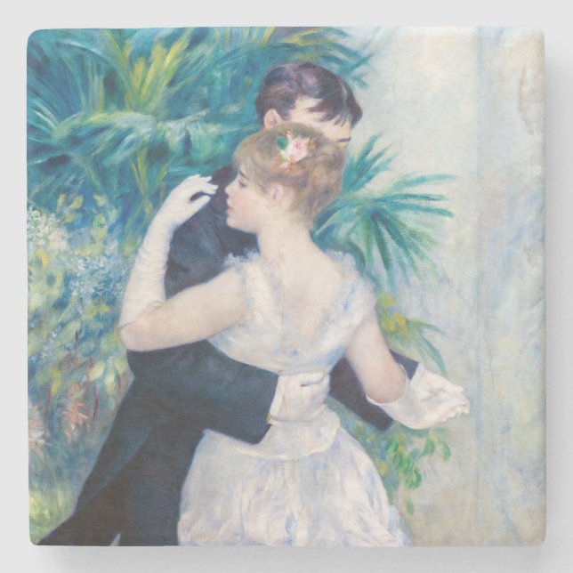 Dessous-de-verre En Pierre Pierre-Auguste Renoir - Danse urbaine (Devant)