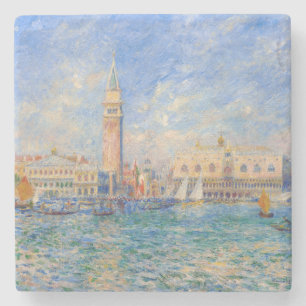 Dessous-de-verre En Pierre Pierre-Auguste Renoir - Venise, le Palais des Doge