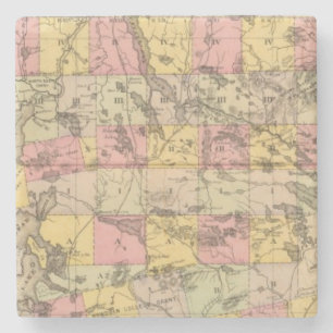 Dessous-de-verre En Pierre Piscataquis Co, Maine