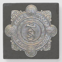 Police irlandaise, symbole de policier, dessous de
