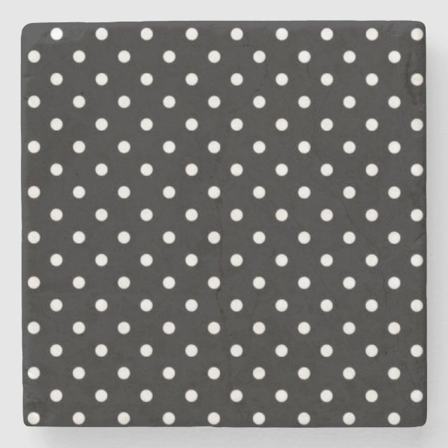 Dessous-de-verre En Pierre Polka dot (Devant)