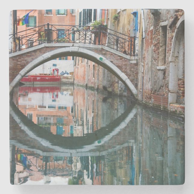 Dessous-de-verre En Pierre Pont sur le canal de Venise (Devant)