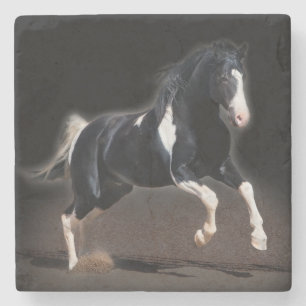 Dessous-de-verre En Pierre Portrait VIII de cheval