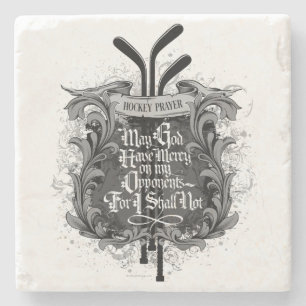 Dessous-de-verre En Pierre Prière d'hockey