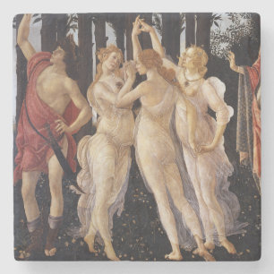 Dessous-de-verre En Pierre Primavera : Les trois grâces par Botticelli
