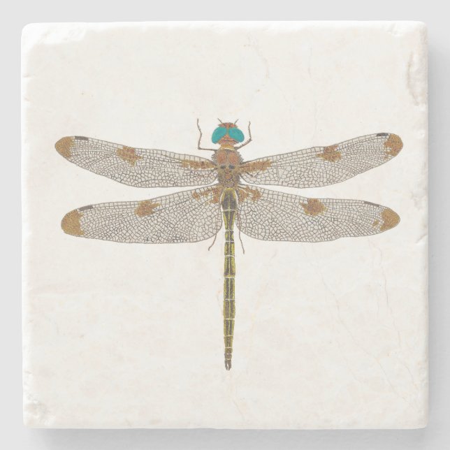 Dessous-de-verre En Pierre Prince Baskettail Dragonfly Coaster (Devant)