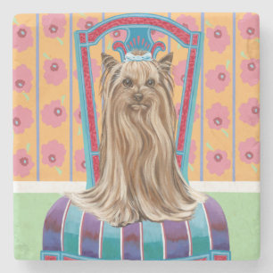 Dessous-de-verre En Pierre Princesse héritière Yorkie