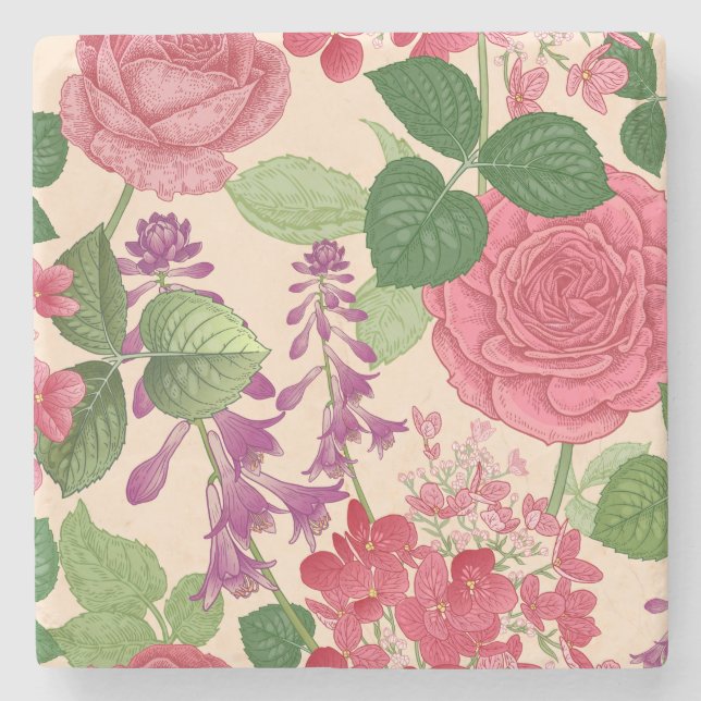 Dessous-de-verre En Pierre printemps (Devant)