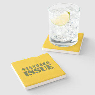 DESSOUS-DE-VERRE EN PIERRE QUESTION STANDARD
