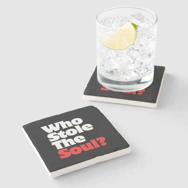 Dessous-de-verre En Pierre Qui A Volé L'Âme ? (Côté)