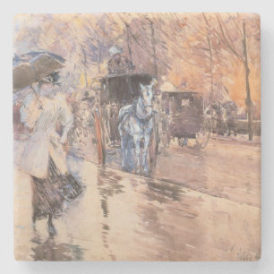 Dessous-de-verre En Pierre Rainy Day sur Fifth Avenue (New York City)