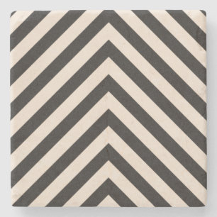 Dessous-de-verre En Pierre Rayures de risque