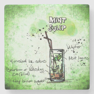 Dessous-de-verre En Pierre Recette de boisson pour jus de menthe