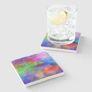 Dessous-de-verre En Pierre Retour aux couleurs vibrantes d'été