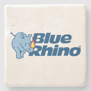 Dessous-de-verre En Pierre Rhino bleu