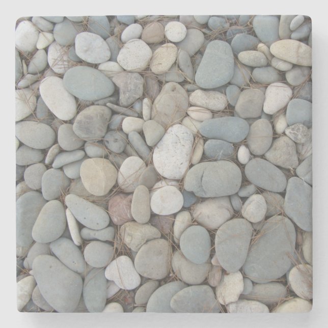 Dessous-de-verre En Pierre River Stones Automne Motifs (Devant)