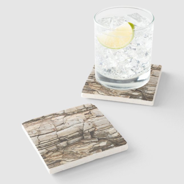 Dessous-de-verre En Pierre Rochers et falaises (Côté)