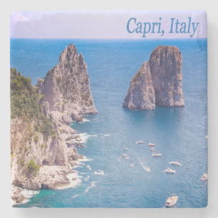 Dessous-de-verre En Pierre Rochers Faraglioni, Capri Italie Dessous de Verre 