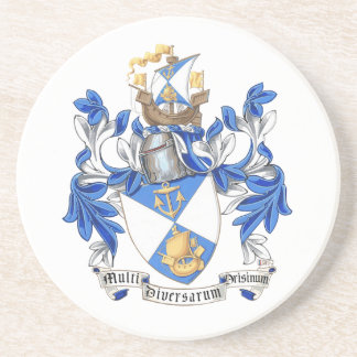 Dessous de verre en pierre ronde de la PNJF