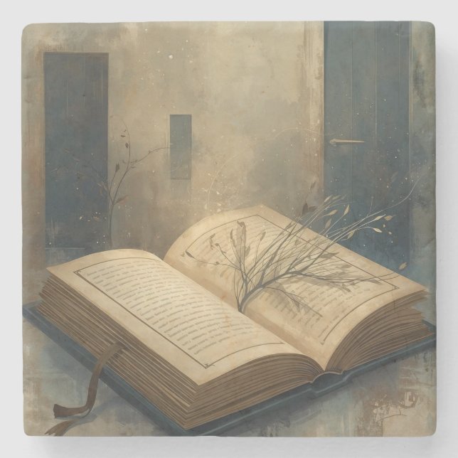 Dessous-de-verre En Pierre Roots of a Story Untold (Devant)