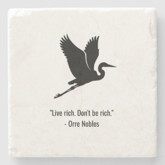 Dessous-de-verre En Pierre Sagesse de montagnes russes par Orre.