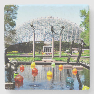 Dessous-de-verre En Pierre Saint Louis, St Louis botanique, caboteur de