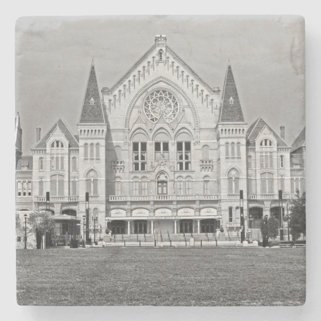Dessous-de-verre En Pierre Salle de musique - Cincinnati (Devant)