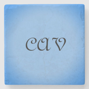 Dessous-de-verre En Pierre Sangria Cornflower Blue