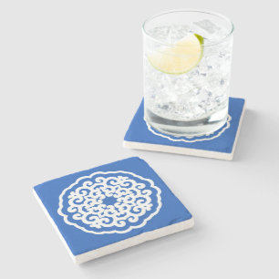 Dessous-de-verre En Pierre Sapphire Asian Moods Mandalla