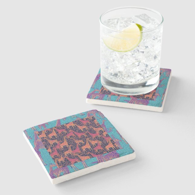 Dessous-de-verre En Pierre Sensations exotiques (Côté)