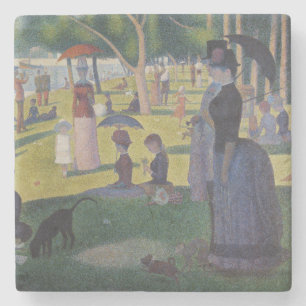 Dessous-de-verre En Pierre Seurat dimanche La Grande Jatte Beaux-Arts