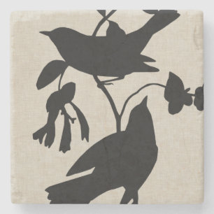 Dessous-de-verre En Pierre Silhouette IV d'Audubon