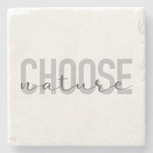 Dessous-de-verre En Pierre Simple, moderne, urbain, design cool Choisir Natur