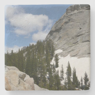 Dessous-de-verre En Pierre Snowy Granite Domes II Parc national de Yosemite