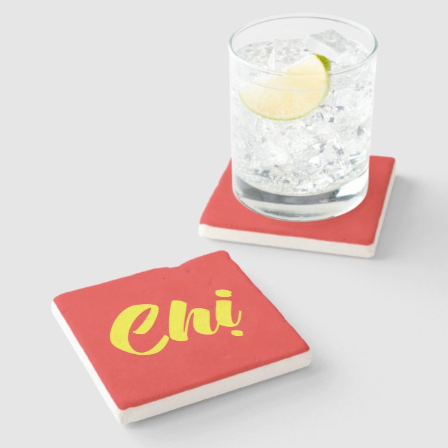 Dessous-de-verre En Pierre Soeur Vietnamienne - Chi ~ Tien ng Viêt (Côté)