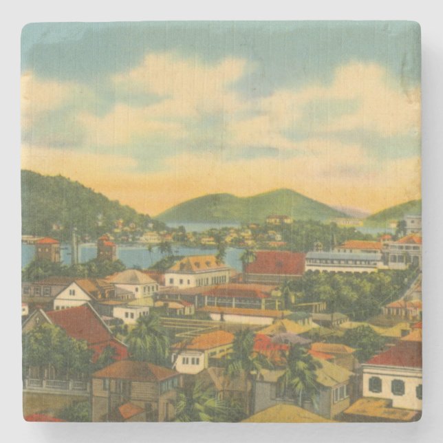 Dessous-de-verre En Pierre St Thomas (Devant)