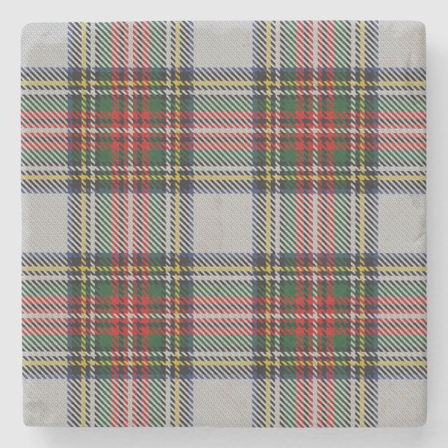 Dessous-de-verre En Pierre Stewart Royal Dress Tartan (Devant)