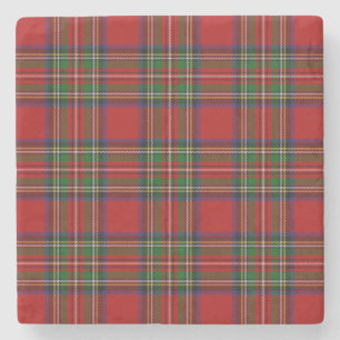 Dessous-de-verre En Pierre Stewart Royal Tartan
