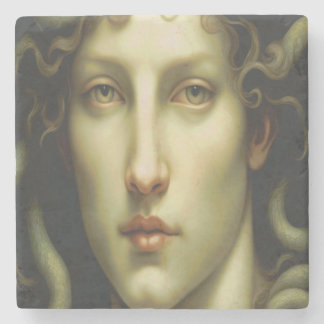 Dessous-de-verre En Pierre Style Renaissance de la Médusa