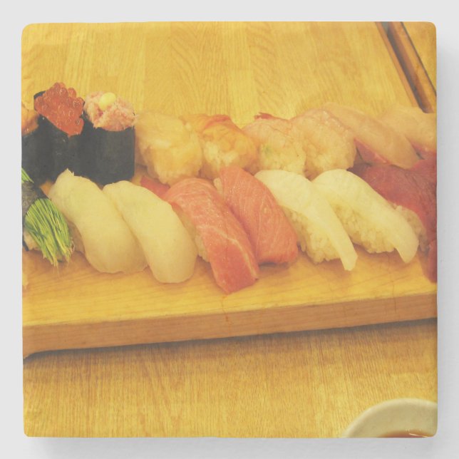 Dessous-de-verre En Pierre Sushi 寿 司 (Devant)