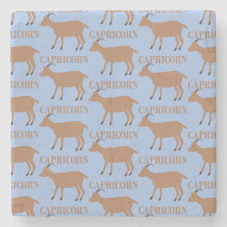 Dessous-de-verre En Pierre Symbole étoile Capricorne chèvre à motif