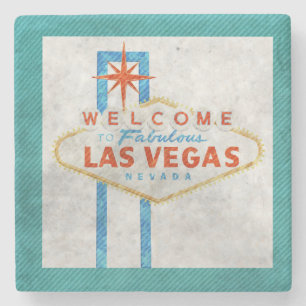 Dessous-de-verre En Pierre SYMBOLE REtro Grunge Vegas