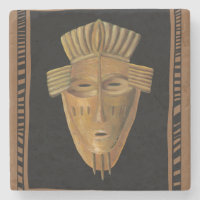 Tableau de Masque Africain par Chariklia Zarris
